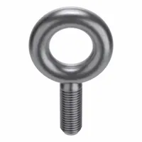 Machinery Eye Bolt: Without Shoulder, Steel, Plain, 3/4"-10 Thread Size, 2 1/2 in Thread Lg (MPN K2008-B)