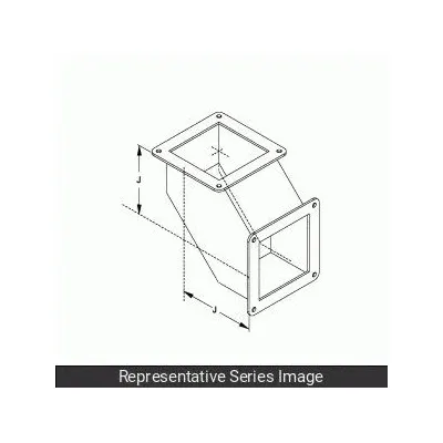 HAMMOND MANUFACTURING 90 Degree Elbow for Corrosion-Resistant - 90 Degree Elbows for Corrosion-Resistant Washdown Wireways