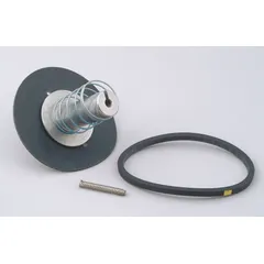 This repair kit for solenoid valves includes a spring, gasket, plunger assembly, and instructions. It is used to service compatible solenoid valves in field applications for fluid and gas control.