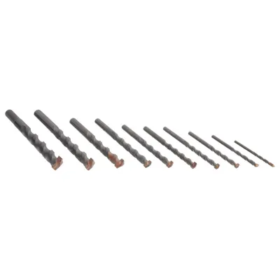 WESTWARD Round-Shank Masonry Drill Bit Set for Rotary Drills - Round-Shank Masonry Drill Bit Sets for Rotary Drills