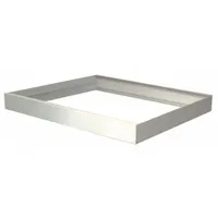 QMARK Mounting Frame: Surface, For 54UD22/54UD23/54UD24/54UD25, 24 in x 24 in, 1/8 in Frame Extends (MPN QSF2424)