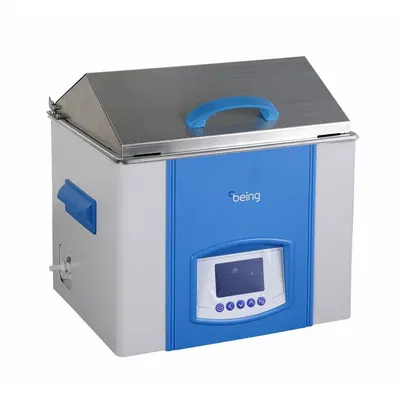 BEING SCIENTIFIC Water Bath: 5 L Capacity, 100°C Max Temp, Stainless Steel, +/-0.3°C, LCD - General Purpose Water Baths