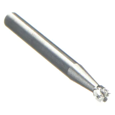 WIDIA METAL REMOVAL Double-Cut Ball Bur, 3/16" Head, 1/8" Shank, SD-53 - Double-Cut Ball Burs