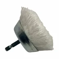 DICO Nonabrasive Cup Brush For Drills: Crimped, 2 1/2 in Brush Dia, 1/4 in Shank, 1 in Fill Lg (MPN 7200082)