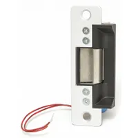 ADAMS RITE Electric Door Strike: 1 1/4 in Wd, 4 7/8 in Ht, Cylindrical/Mortise, Aluminum (MPN 7100-310-628-00)