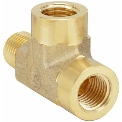 PARKER 1/4 MRO-B Threaded Extreme-Pressure Hydraulic Pipe Tee - Threaded Extreme-Pressure Hydraulic Pipe Fittings