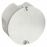 RACO Electrical Box: Steel, Steel Material & Nominal Size, Round, 2 Gangs, 2 1/8 in Box Dp, Adj Dp (MPN 294)