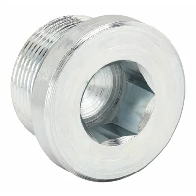 PARKER Plug: Plug, Steel, 48 mm, Threaded - Hydraulic Threaded Extreme-Pressure Pipe Fittings