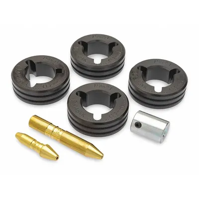 MILLER ELECTRIC 4-Roll Kit with Inlet - 4-Roll Kits with Inlet, Intermediate & Antiwear Guides for Miller