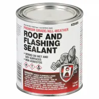 Roofing Sealant: Black, 1 qt (MPN 25405)