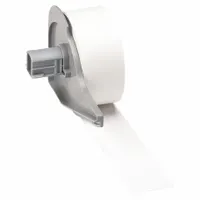 Continuous Label Stock: 25/32 in, 25/32 in x 50 ft, Polypropylene, White (MPN M7C-785-412)