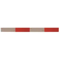 Reflective Tape: Construction/Emergency Vehicles/Trucks and Trailers, Red/White, 2 in Wd, 24 in Lg (MPN 18363)