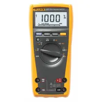 FLUKE Digital Multimeter: TRMS, CAT III 1000V/CAT IV 600V, 1,000 V Max AC Volt Measurement (MPN FLK-177/CWG)