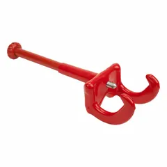This shearbolt holding tool is designed to hold and position shearbolts during installation or removal in QCI-compatible systems. It has an overall length of 15.69 inches and is used in industrial bolting and fastening operations requiring precise alignment and torque control.