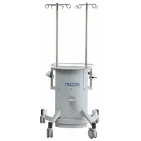 The BLICKMAN NZ9100 is a stainless steel cart IV pole with four hooks, designed for use in clinical environments to support patient mobility. It provides a mobile solution for hanging IV bags and medical equipment during treatment