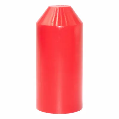 ELECTRIDUCT Heat Shrink End Caps: 100 Pk, 1.56 in I.D. Before Shrinking, 3:1, 3.35 in Lg