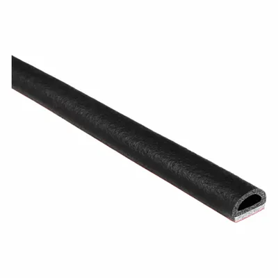 TRIM LOK D-Section Foam Rubber Seal, Self-Adhesive EPDM, 500 ft - D-Section Foam Rubber Seals