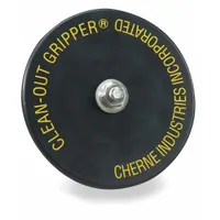 This end-of-pipe plug is designed for 2 in pipe, featuring a natural rubber plug and an ABS plate. The hex-nut closure mechanism enables secure tightening. It is used for temporary sealing during pressure testing or maintenance of piping systems