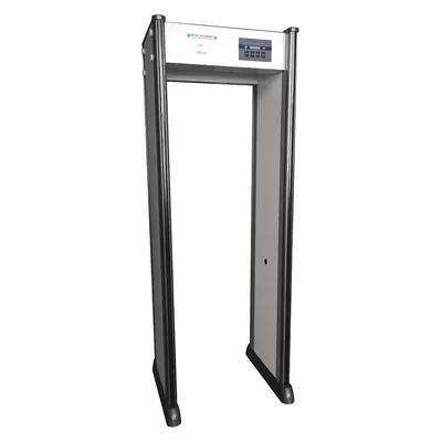 METAL DEFENDER MD-33 Walk-Through Metal Detector, 33 Zones, Battery Operated - Standard Walk-Through Metal Detectors