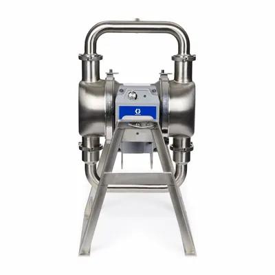GRACO 3-A Certified EODD Pump, 2 in Port, 29 ft Head, 200-240V AC Three Phase - 3-A Certified EODD Pumps