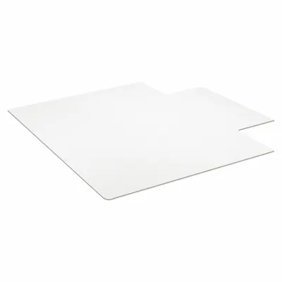 OEM Hardwood Floor Chair Mat with Traditional Lip, 0.085 in Thick, 48 x 36 in - Hardwood Floor Chair Mats