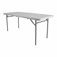 NATIONAL PUBLIC SEATING Folding Table: Rectangle Table Shape, Speckled Grey Tabletop, 30 in Dp (MPN CMFIH3072)