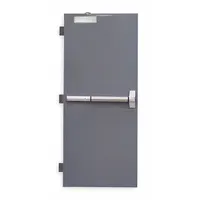 Security Door: No Window, 180 min Fire Rating, 80 in Door Opening Ht, 36 in Door Opening Wd, Steel (MPN RSHL-1-3068-RHR-CE)