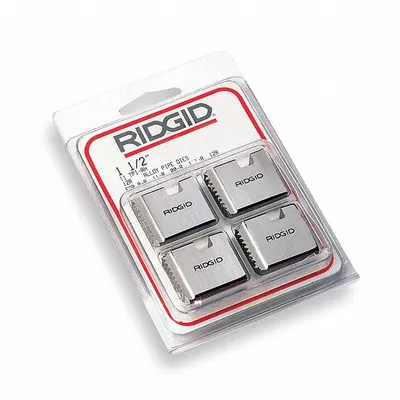 RIDGID Replacement Pipe Die: For Ridgid Handheld Heads, 3/4 in Pipe, Stainless Steel - Pipe Dies for Manual & Handheld Power Threaders