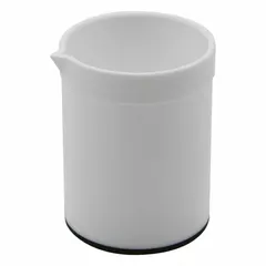 Low Form PTFE Beaker, 400 mL, Colorless, No Graduations, 85 mm OD, 112 mm H