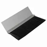 AMERICAN GARAGE DOOR SUPPLY Brush Seal: 45° Angle, Nylon, 2 in Brush Lg, 7 5/6 ft Composite Widths (MPN BN41782-94)