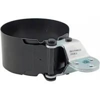 This socket-driven oil filter wrench strap is constructed from alloy steel with a 3-inch strap width and a 1/2-inch drive size. It is used for removing and installing oil filters on engines and machinery where a strap-type wrench is needed. The design allows for use with a socket wrench for applying torque