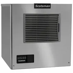 Air-cooled ice machine head producing half-dice cubes at 300 lb per day. Operates on 115V and is Energy Star Compliant. Dimensions: 22 in wide, 23 in high, 24 in deep. Suitable for commercial ice production in foodservice and hospitality settings.