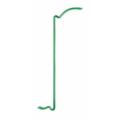 This steel demount tool is designed for truck tires, with a 39-inch overall length and 3/4-inch stock size. It provides leverage for breaking bead seals and prying stiff sidewalls during tire removal and mounting. Suitable for heavy-duty truck tire service.