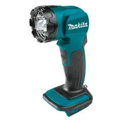 This MAKITA LXT flashlight delivers up to 160 lumens of light output. The head rotates up to 110° for directing light into confined spaces. A built-in hang hook enables overhead mounting for hands-free use in construction, maintenance, and repair tasks. Tool only, battery and charger sold separately.