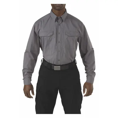 5.11 Stryke Shirt Tall Storm L (MPN 72399TABR-092-L) - Men's Tactical Collared Work Shirts