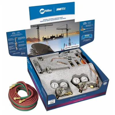 SMITH EQUIPMENT Heavy Duty Combination Torch Outfit, Acetylene, CGA 300 - Cutting, Heating & Welding Outfits