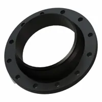 This 10-inch blind iron pipe flange is used to seal the end of a piping system. It features a butt-weld connection, carbon steel construction, raised face, and Class 150 rating with a maximum operating pressure of 150 psi. Suitable for industrial applications requiring a permanent closure