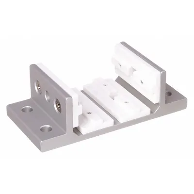80/20 Linear Bearing: 10 Series, 1 7/8 in L x 3 15/16 in W x 1 7/32 in H, Silver - Standard Linear Bearings