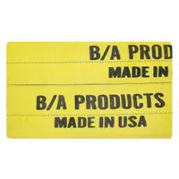 This protective wear pad is designed for use with web slings up to 12 inches wide. Made of yellow polyester, it shields slings from abrasion and damage during lifting and material handling operations