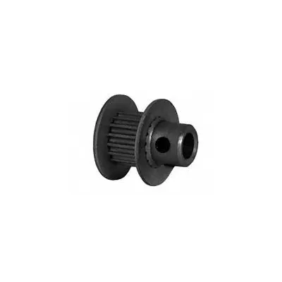 Dayton Timing Pulley: Modified Curvilinear, Fixed, For GT Timing Belt Section - GT Section Fixed-Bore Timing Pulleys with Hub