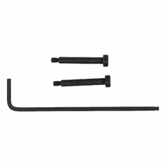 Attachment tool for use with 3M Versaflo TR-800 series Powered Air Purifying Respirators and TR-830 batteries. Facilitates secure assembly and maintenance of the respirator system components.