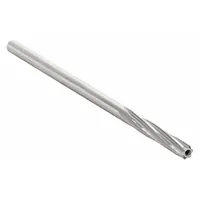 This spiral-flute chucking reamer is made from cobalt for enhanced wear resistance. With a 0.316-inch diameter and right-hand cut, it is used for precision reaming operations to enlarge and finish holes to tight tolerances in industrial metalworking applications