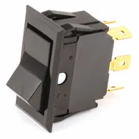 Replacement rocker switch for Cres Cor ovens. Restores on/off control functionality. Used in commercial kitchen and foodservice equipment
