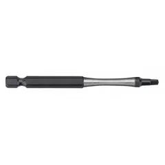 This 10-pack of #3 impact bits features a standard hex shank for use with impact drivers. The bits are sized S3 (Imperial) and are designed for fastening screws and bolts in construction and maintenance applications.
