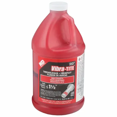 VIBRA-TITE High-Strength Threadlocker 13700 - High-Strength Threadlockers (Red)