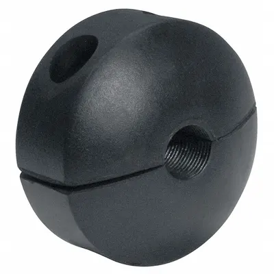 COXREELS Bumper Stop: Rubber, For 1/2 in Hose Dia, 2 1/2 in Hose Stop Overall Outside Dia. - Hose Reel Bumper Stops