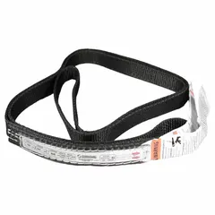 This single-ply nylon endless web sling is designed for lifting and rigging heavy loads in industrial settings. Its protected-edge construction helps prevent damage when handling loads with sharp edges. The sling measures 10 ft in length and 4 in width, and includes a wear-resistant tag for identification and inspection.