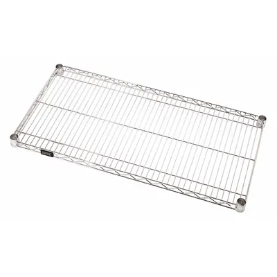 QUANTUM STORAGE SYSTEMS Wire Shelf: 36 in x 24 in, 1 Shelves, Split Sleeve - Corrosion-Resistant Wire Shelves for Harsh Environments
