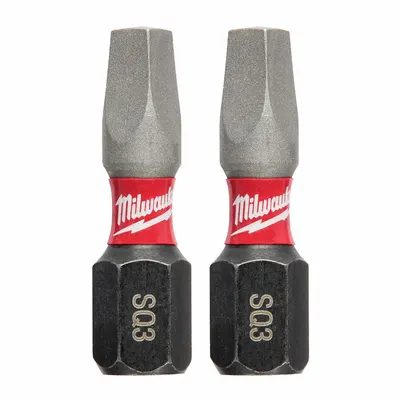 MILWAUKEE Insert Bit: Insert Bit, Imperial, #3 Bit Size, S3 Bit Industry Size, Std - Insert Bits