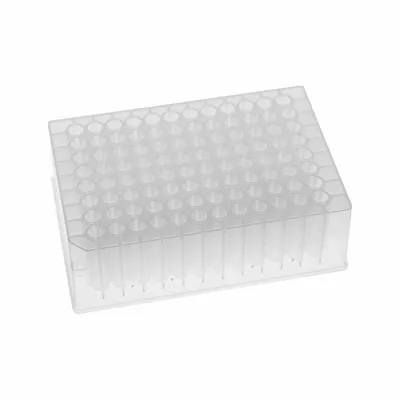 MTC BIO Well Plate: Non-Sterile, 96 Wells, 1.3 mL, 7.4 mm Dia, RNase/DNase Free - Multiple Well Plates